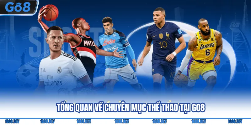 Thể Thao Go8 - Tự Tin Kiếm Tiền Với Hệ Thống Kèo Đa Dạng 1 Tổng quan về chuyên mục thể thao tại Go8